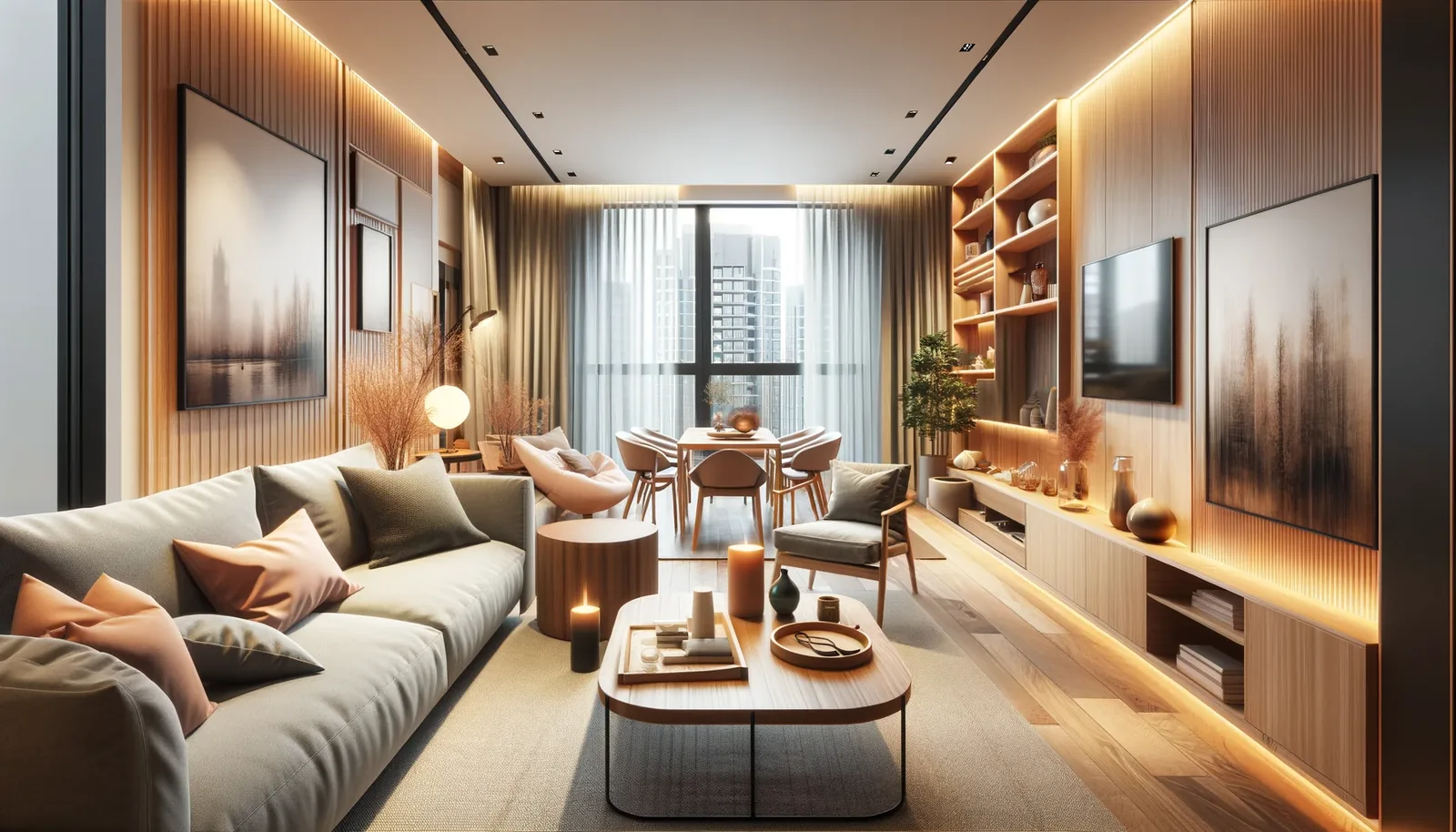 Design Thinking Beispiel AirBnB, schicke Wohnung, schickes Foto
