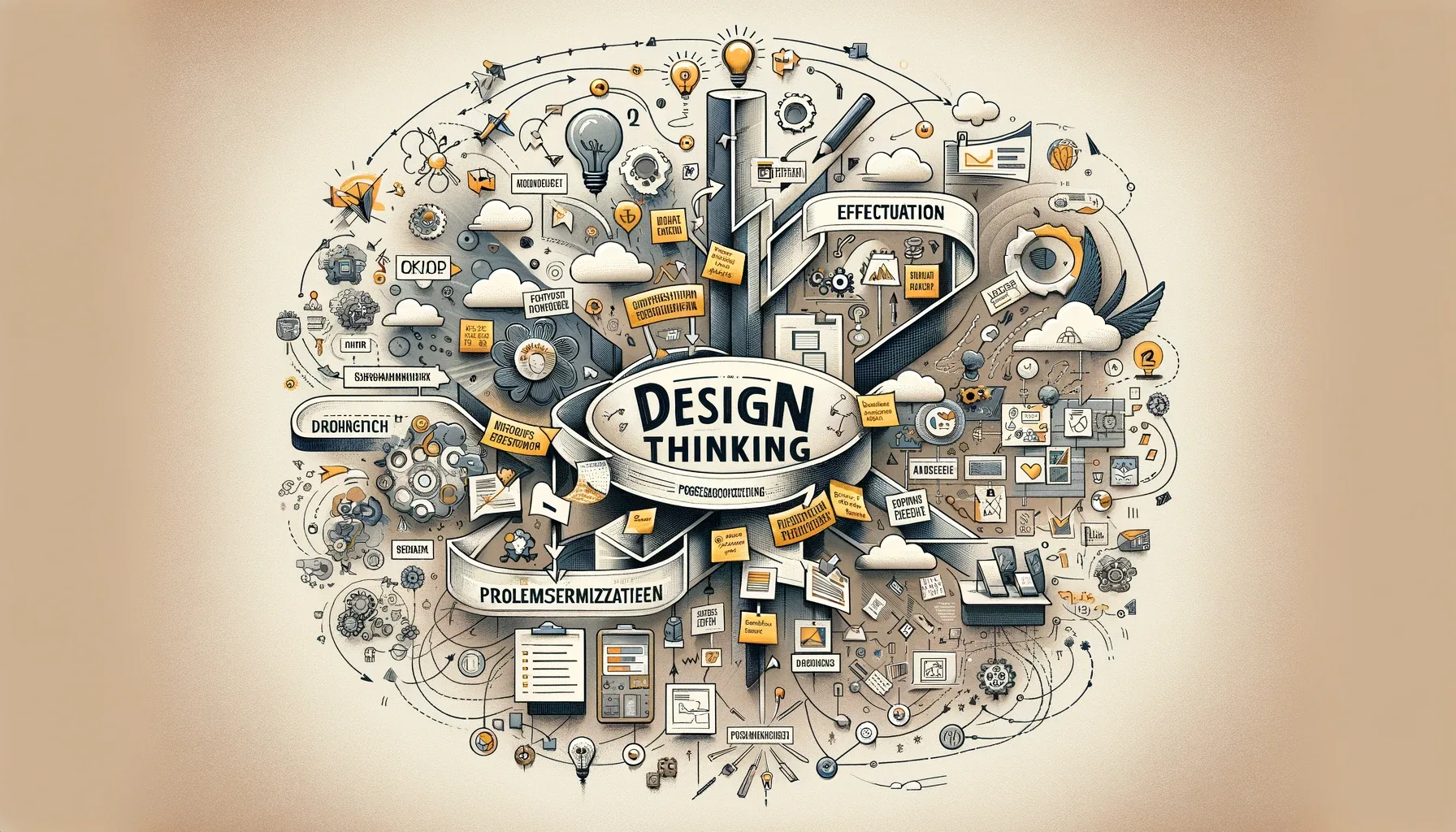 Unterschied Design Thinking Effectuation